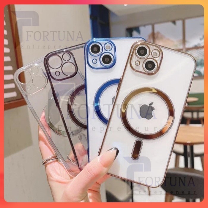 CUSTOM CASE MAGSAFE ELEKTROPLATING FOR IPHONE 12 12 PRO 12 PRO MAX -BD