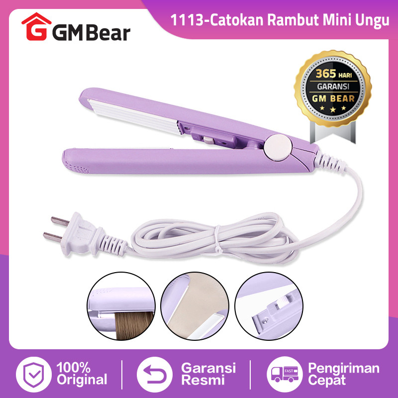 GM Bear Catokan Rambut Mini 1113  - Catokan Rambut Poratable Catokan Kecil