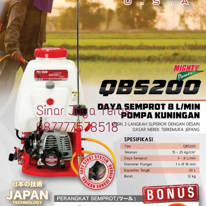 Sprayer Engine Pro Quip QBS 200 # Alat semprot Hama Best