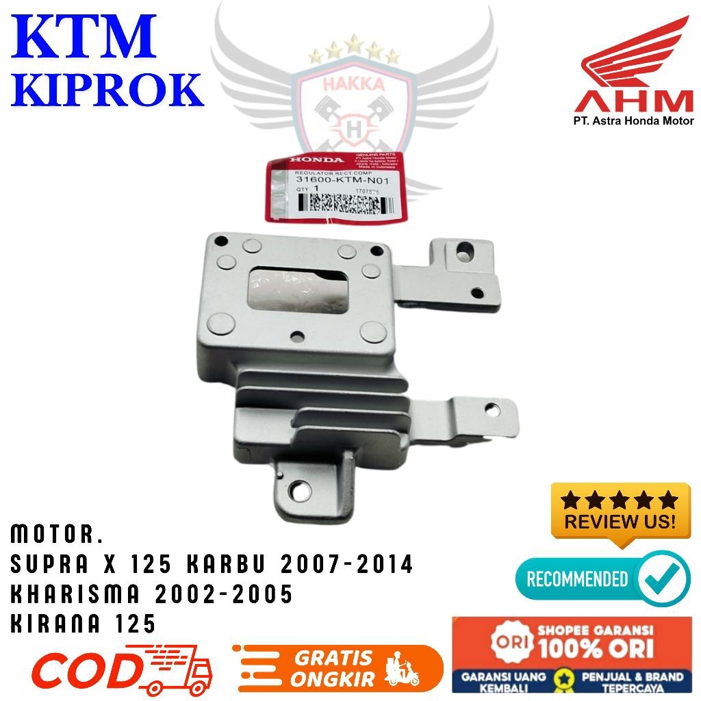 KTM/KPH ORIGINAL KIPROK HONDA SUPRA X 125, KIPROK HONDA KHARISMA, KIPROK HONDA KIRANA