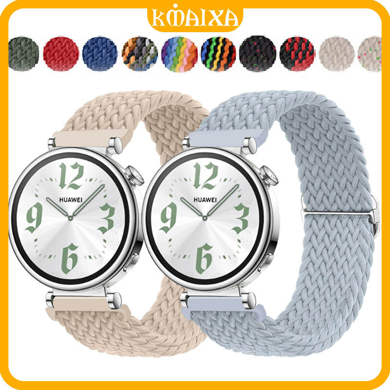18mm Watch Band Nylon Strap for Huawei Watch GT 6/5 4 41mm Garmin Venu 3/ 2S /Garmin Forerunner 265S