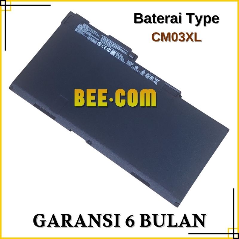 Baterai CM03XL For HP Elitebook 740 745 G1 745 G2, 750 G1 750 G2 -BEE