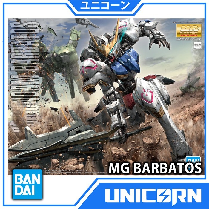 MG Barbatos 1/100 Gundam Bandai MG Iron Blooded Orphans ASW-G-08 Barbatos