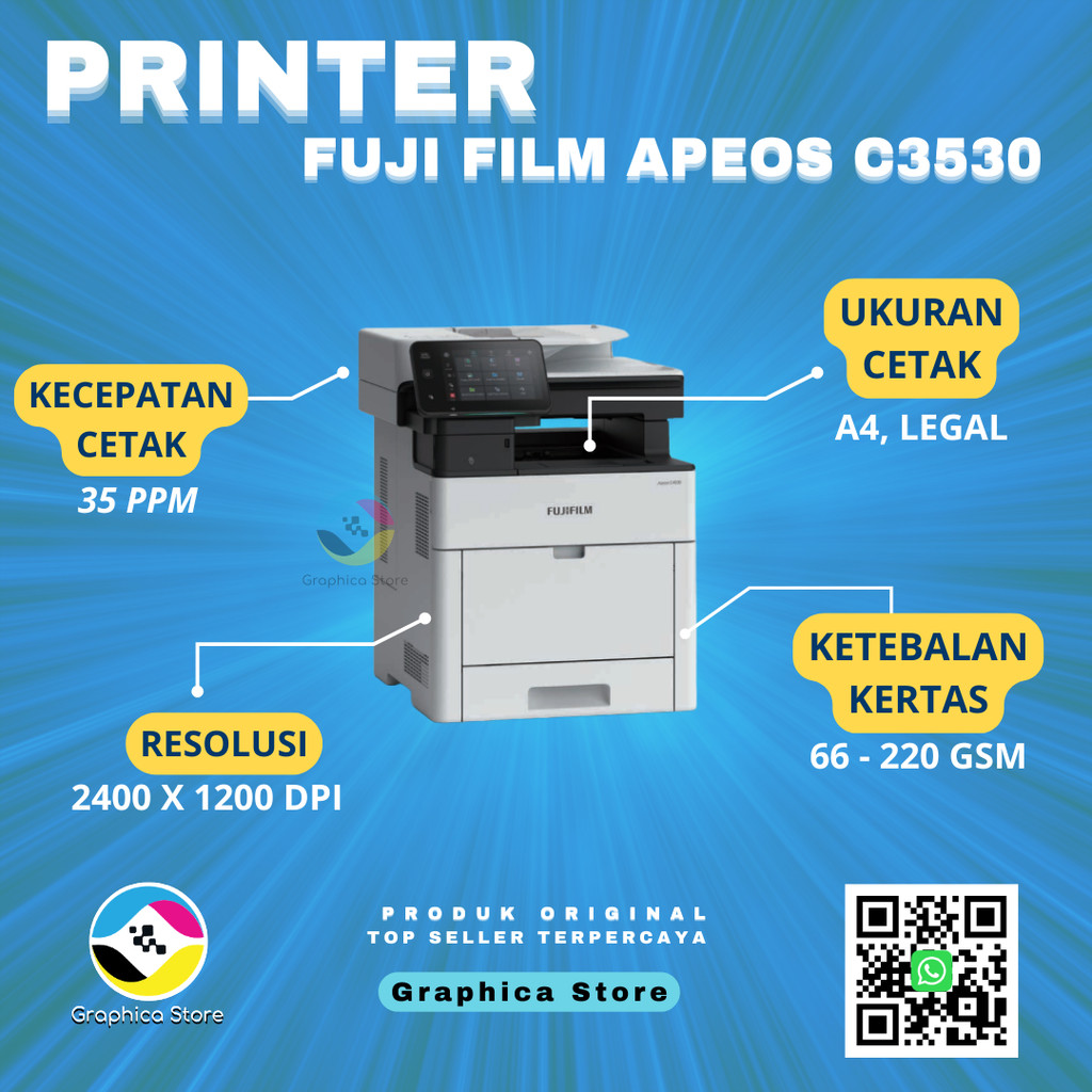 Printer Laser Jet | Printer Laser Toner | Printer Color Cetak Warna | Fuji Film