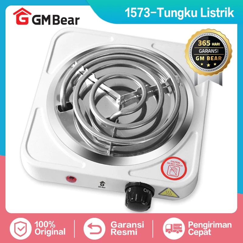 GM Bear Kompor Listrik 1 Tungku 1573 - Kompor Listrik Portable Electric Stove Kompor Listrik Mini