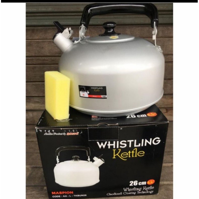 teko bunyi maspion 6.5liter 26cm ORIGINAL Maspion TEBAL / ceret air teko siul whistling kettle rebus