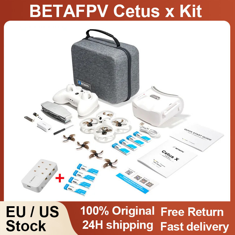 BETAFPV Cetus X FPV Kit Racing Drone 3 Rao Transmitter VR03 FPV Goggles C04 RC Quadcopter Mini Drone