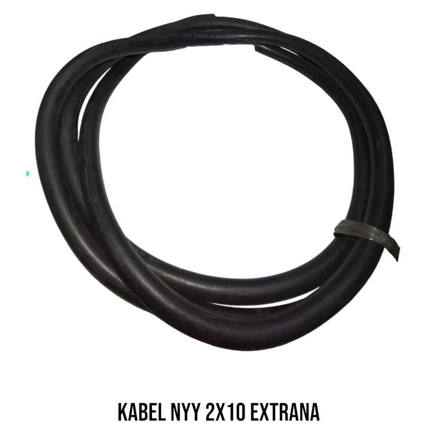 KABEL TUNGGAL KAWAT NYY 2X10 EXTRANA METERAN