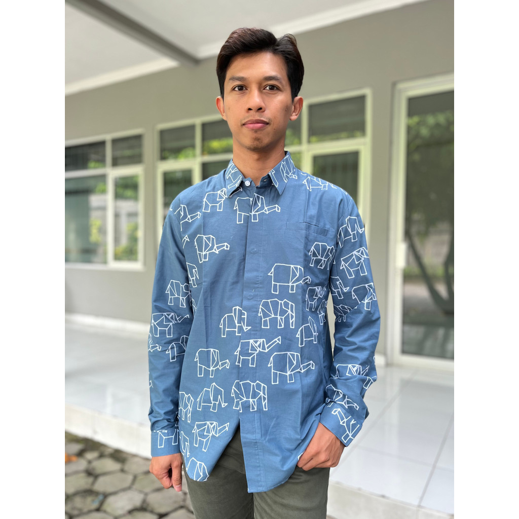 Batik ENOM - Kemeja Ray & Kemeja Ravka - Kemeja Batik Pria