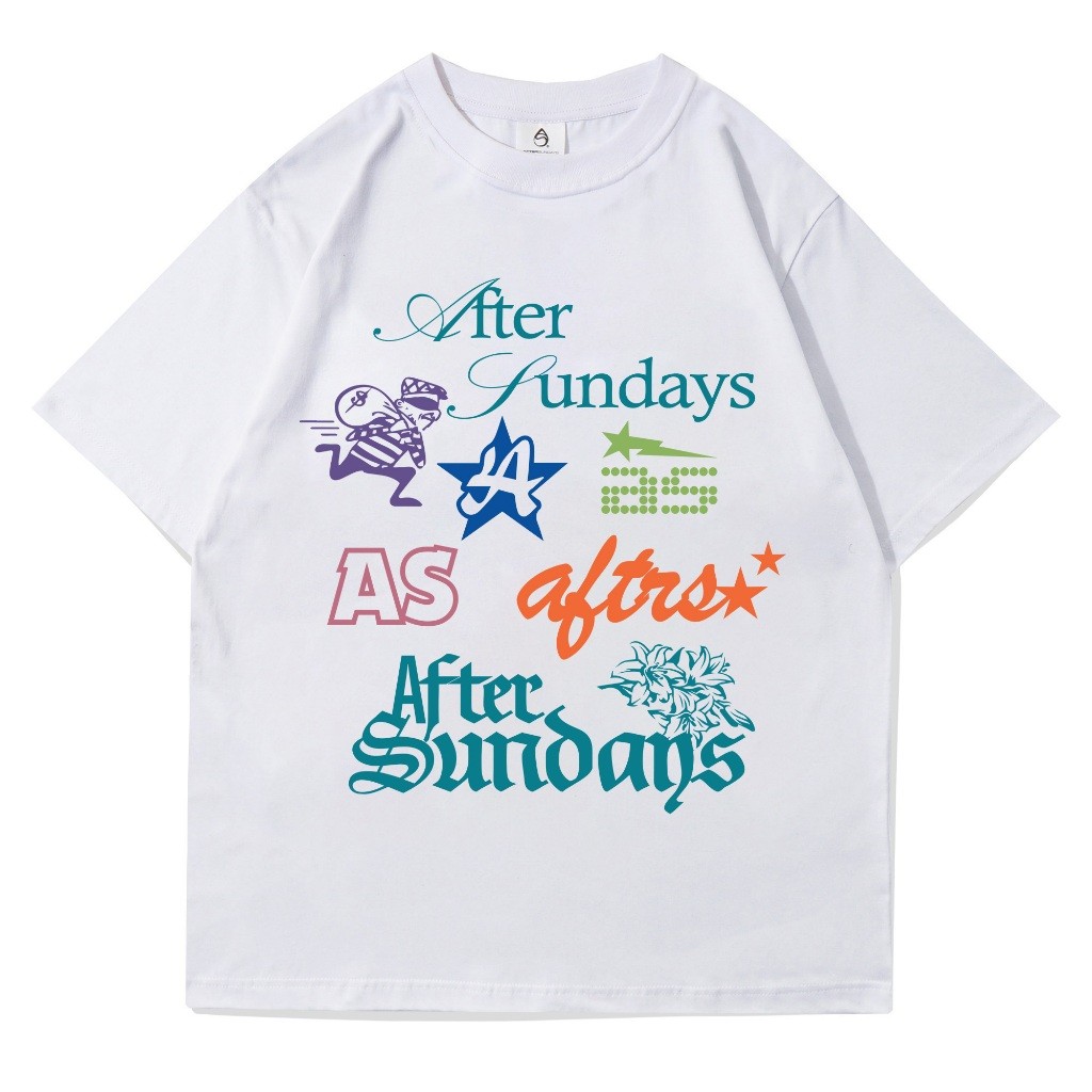 T-SHIRT | OVERSIZE | SWISS | WHITE | AFTERSUNDAYS