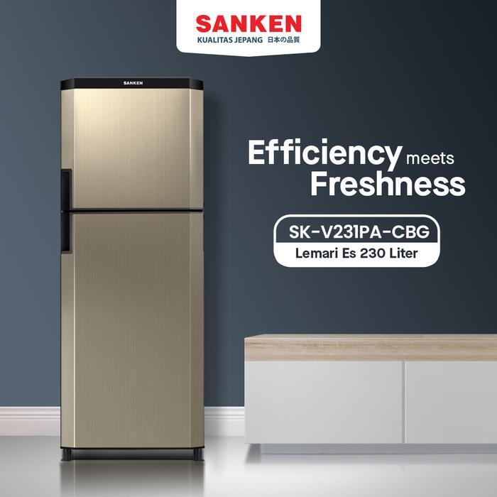 Sanken SK-V231A-CB Kulkas 2 Pintu