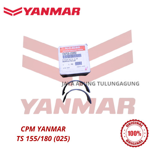 YANMAR CPM TS 155/180 SIZE 025 / METAL JALAN YANMAR TS 155/180 (025) / CRANK PIN METAL YANMAR TS 155