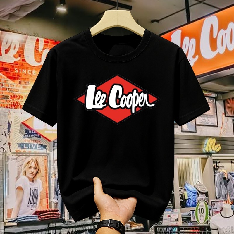 Kaos Stylish Lee Cooper Desain Modern Gaya Trendy T-shirt Exclusive Original OfficialPakaian Berkual