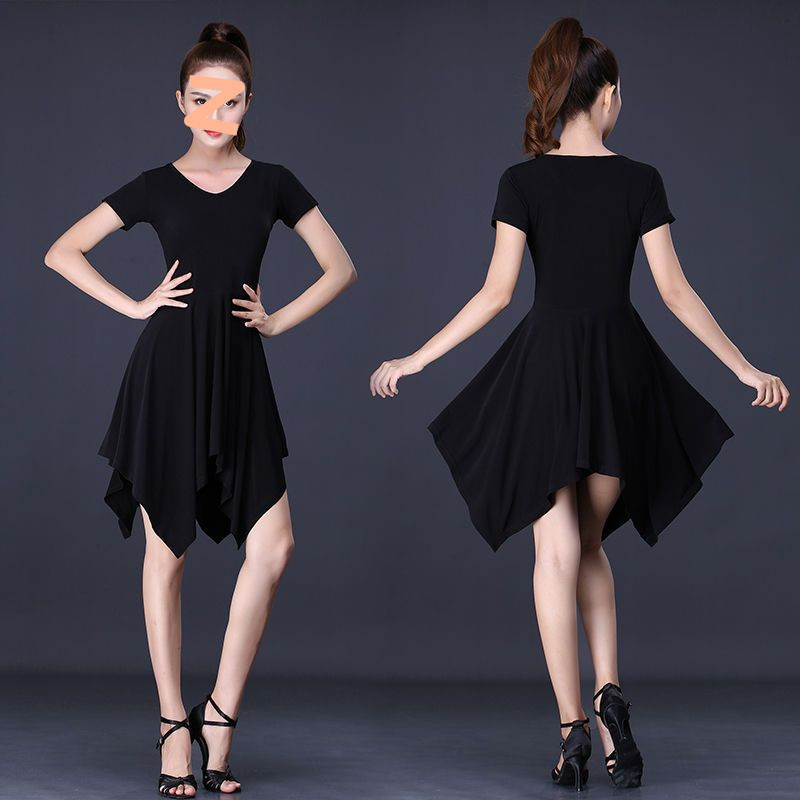 Latin Dance Practice Dress for Women New Adult Latin Dance Costume Dress Sexy Training Outfit2023Lat