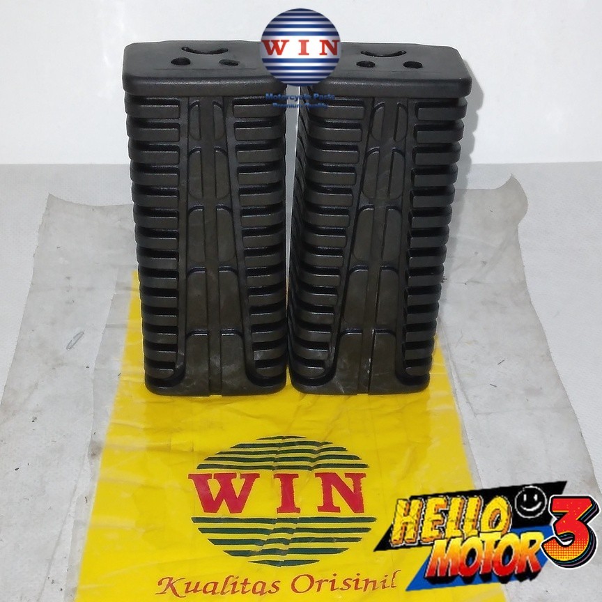 Karet Barstep Depan Jupiter Z MX Vega R ZR 115 Force FI Crypton WIN | injekan / pijakan kaki motor y
