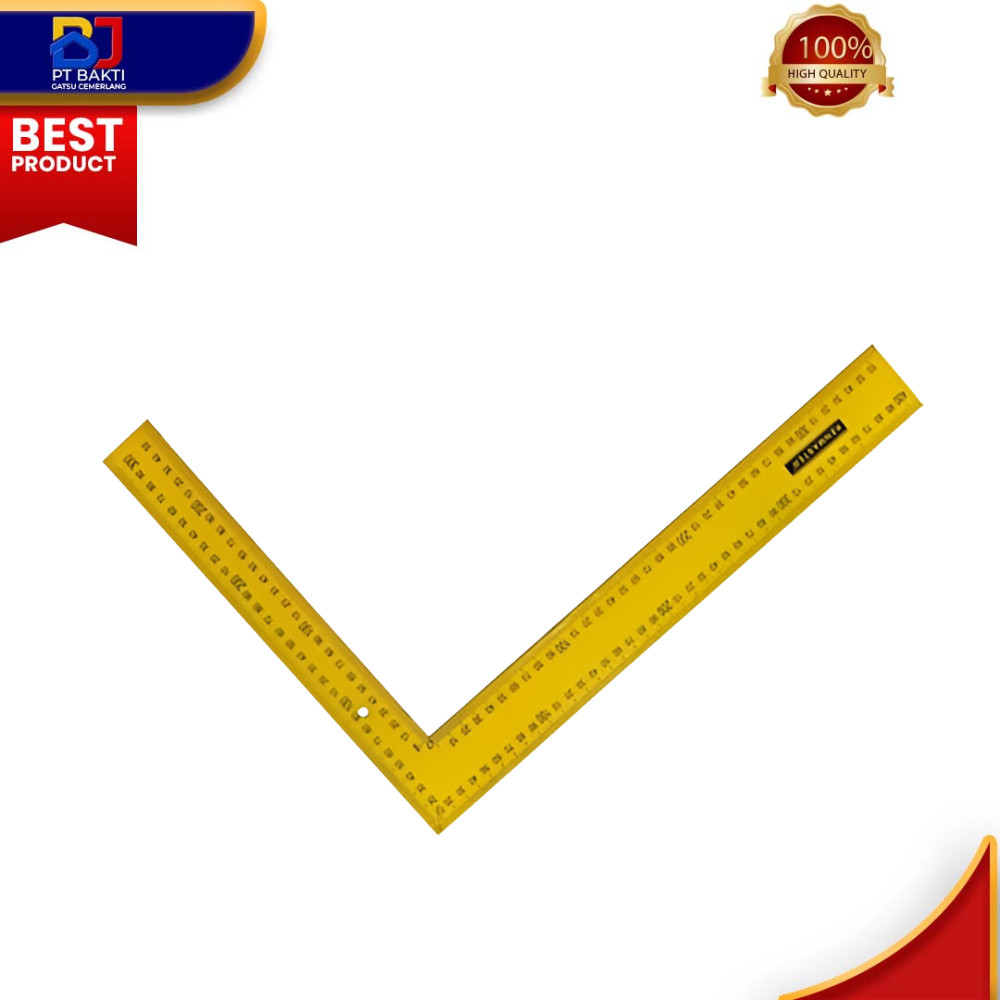 Penggaris Siku Tukang / Kenmaster Penggaris Siku Tukang
