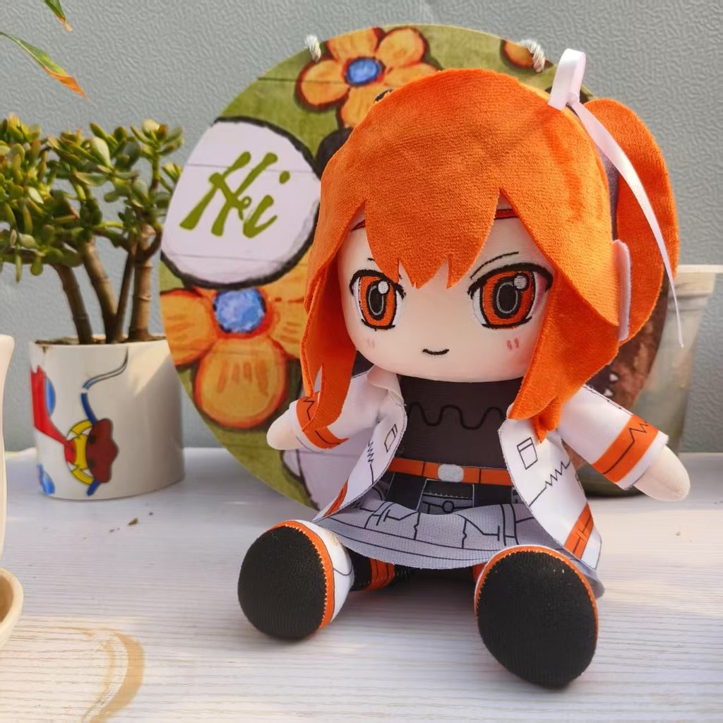 Cartoon Anime Azusagashi Zero Plush Doll Cute 20cm Cotton Doll Two-Dimensional Accent Fan Doll