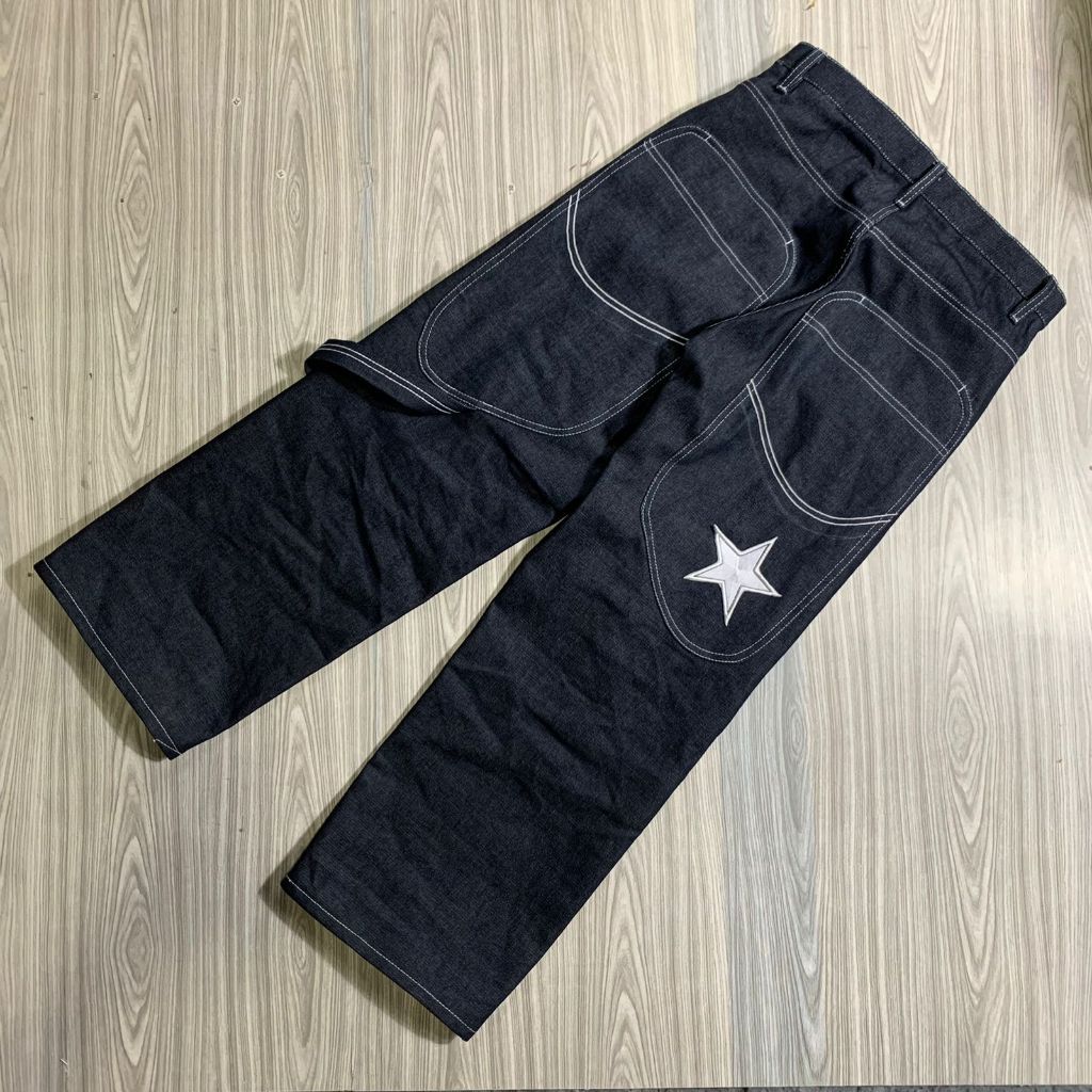 Celana carpanter jeans y2k big pocket | jeans buggy gombrong unisexs series y2k