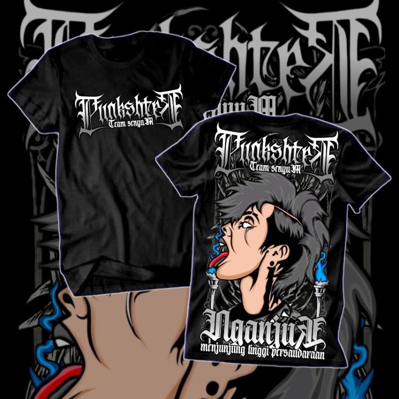 KAOS PUNKSHTER NGANJUK FULL PUNGGUNG