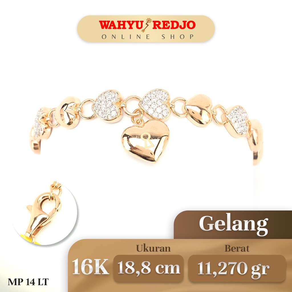Gelang Emas 16K Wahyu Redjo GL-16K-30032183-PMR