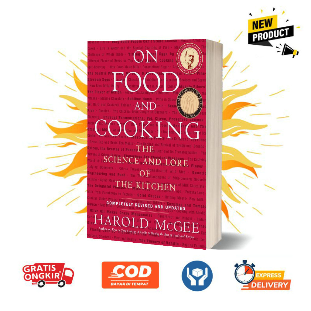 On Food and Cooking by Harold McGee (English)