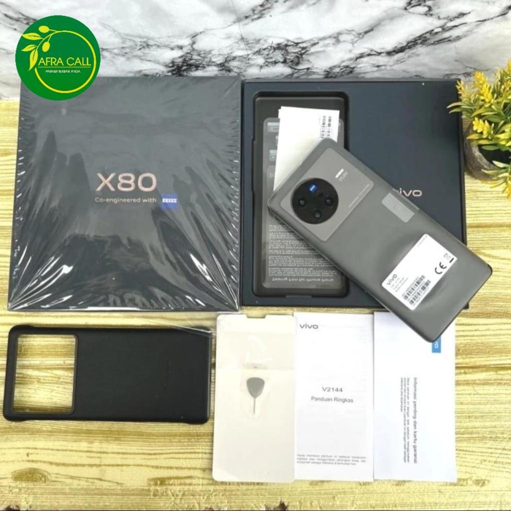 VIVO X80 5G 12/256 GB Resmi Indonesia Non X80 Pro (Second preloved Terawat)