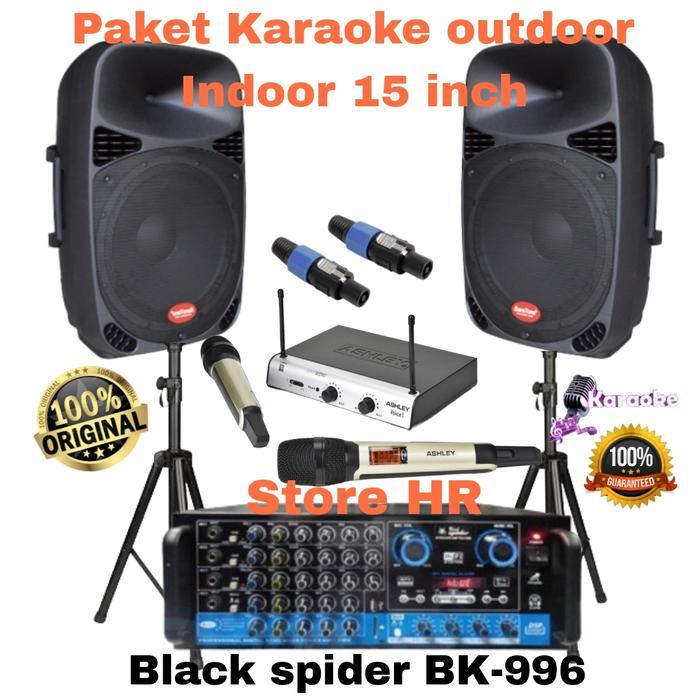 paket sound system outdoor indoor bisa buat lapangan 15 inch