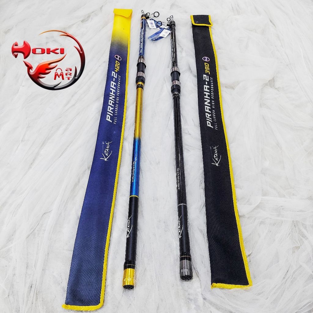 Joran pasiran katana piranha 2 / joran surf / joran telescopic / joran spinning laut
