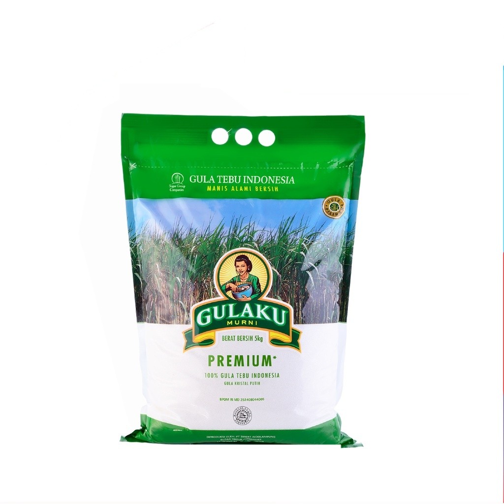 [UniGrosir] Gulaku Gula Premium Putih 5 kg
