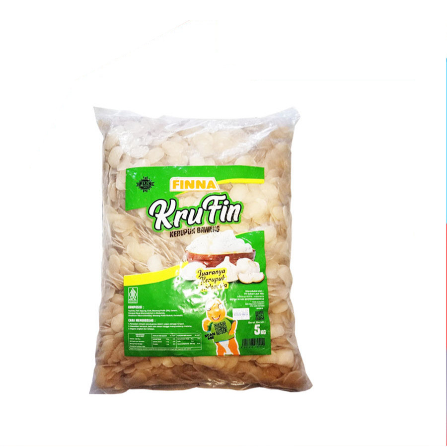 [UniGrosir] Finna Krupuk Krucil KRUFIN Kerupuk Bawang 5 kg