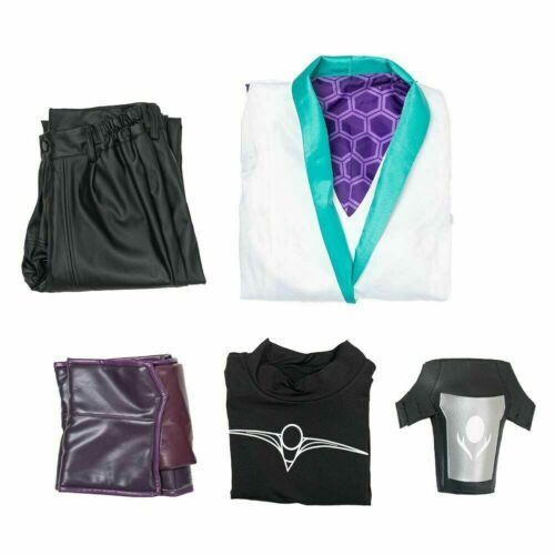 [QTakasi] Game Valorant Sage Cosplay Costume Fleece Sintetis