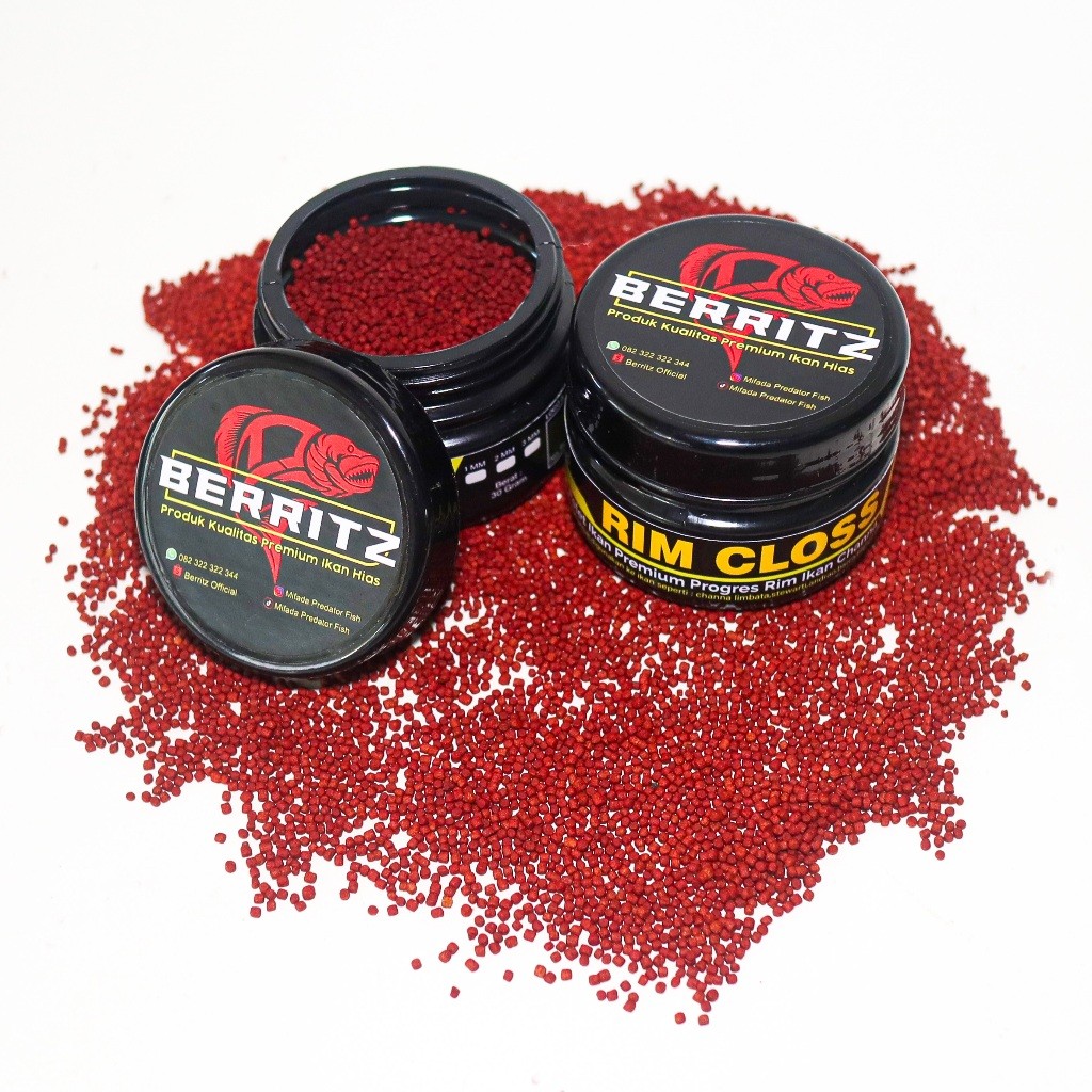 Rim Closs Pakan Pelet Ikan Channa Progres Rim Limbata Andrao Stewarti Fire and Ice Bleheri