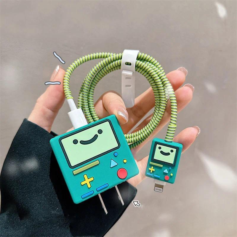 Korea Cute Game Console Soft Silicone arger Protective Case For IPhone 11 13 14 18W-20W Fast arge Pr