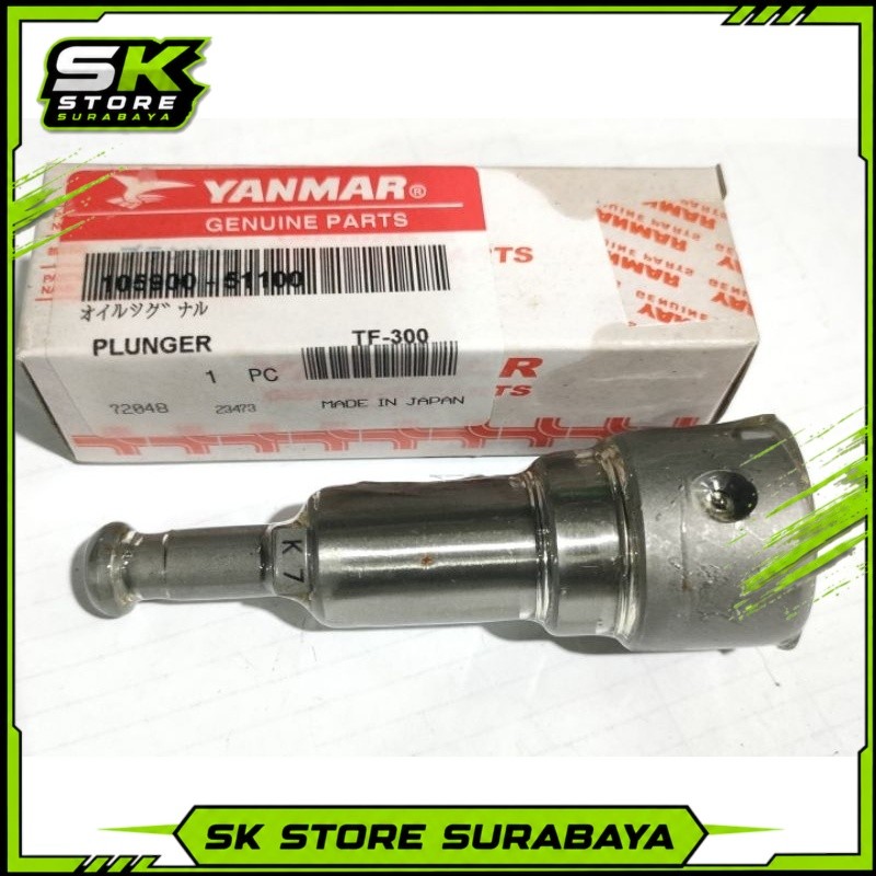 Plunger TF300 K7 Kompatible TF270,TF300 Mesin Yanmar Kualitas Terbaik
