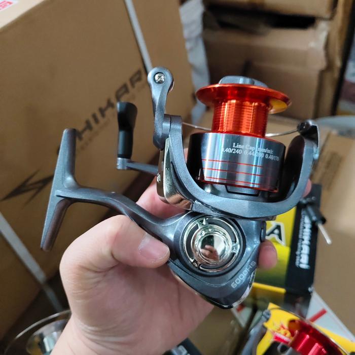 Reel pancing shikari mola 6000 high speed reel laut - Merah, 6000