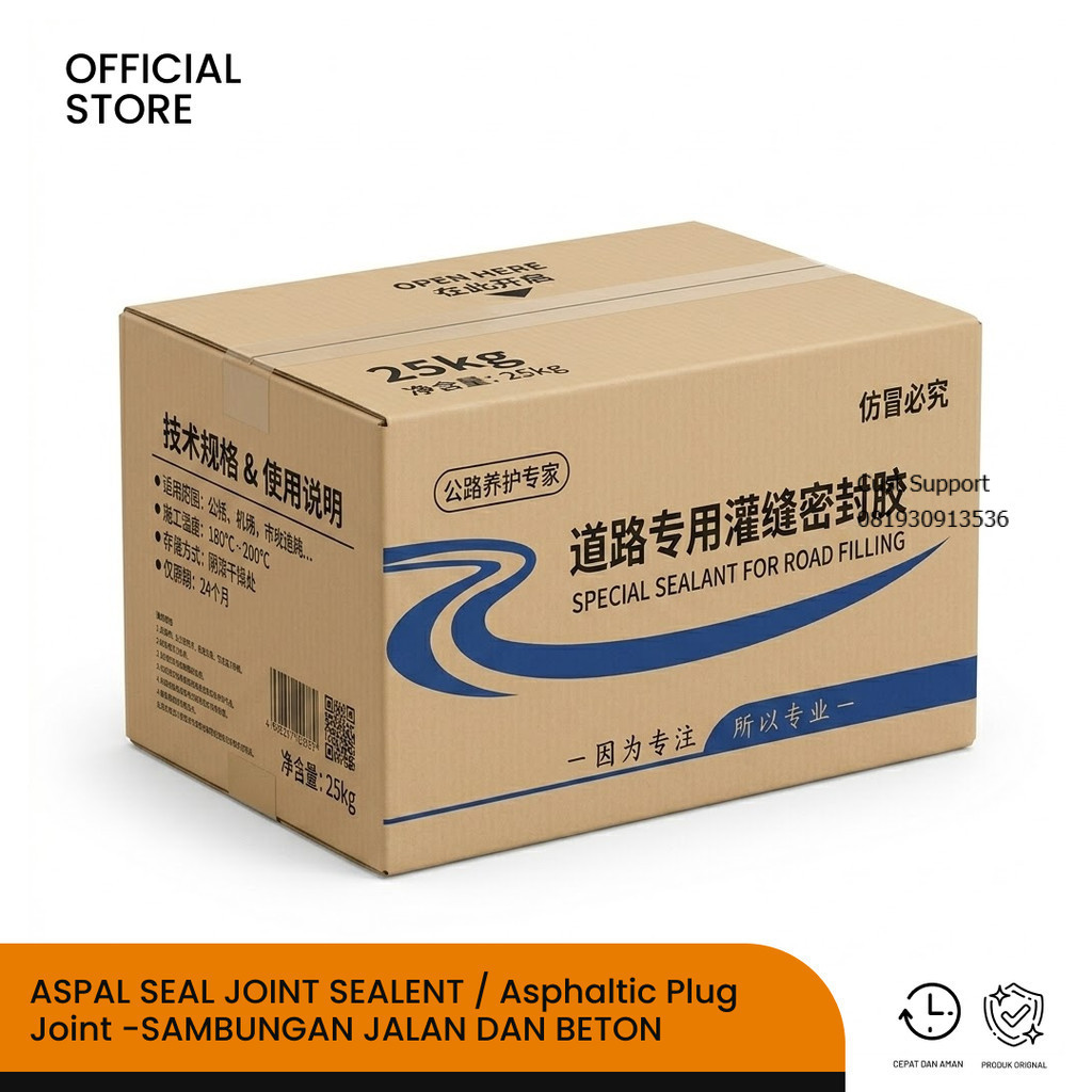 ASPAL SEAL JOINT SEALENT / Asphaltic Plug Joint -SAMBUNGAN JALAN DAN BETON