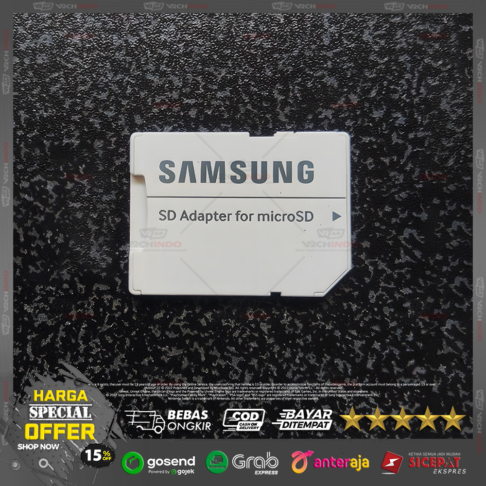 Memory Card Samsung Adaptor Converter / Memori Card Adapter Micro SD Samsung Card 