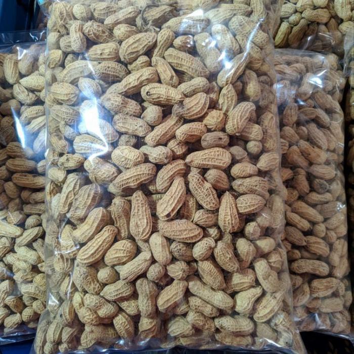 KACANG KULIT SANGRAI 1KG/KACANG BAKAR 1KG/KACANG RENYAH/ - SANGRAI 1KG ORI