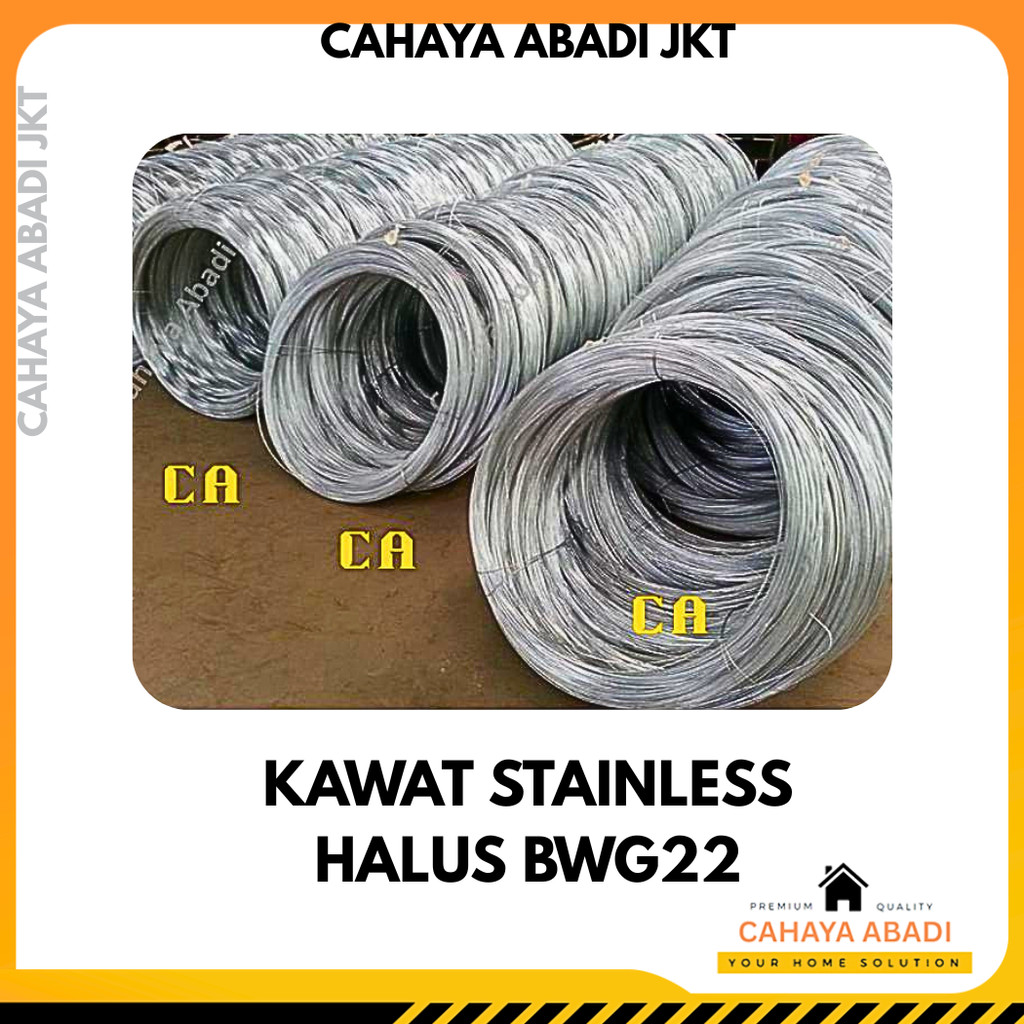 KAWAT STAINLESS HALUS BWG22
