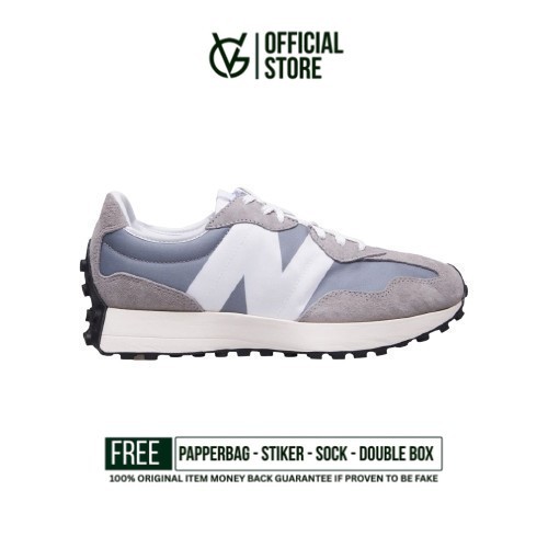 Sepatu Sneakers New Balance  MS327CPG Grey White Original Authentic Unisex