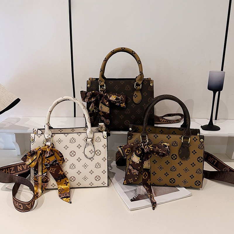 Handbag Wanita Elegan dengan Free Scarf Cantik - Tas Wanita Elegan - Tas Kerja Wanita Cantik 260