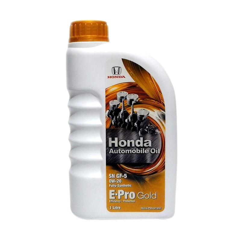 Ready Honda Automobile Oil E-Pro Gold 0W-20 Full Synthetic Galon Oli Pelumas [1 L] Terlaris