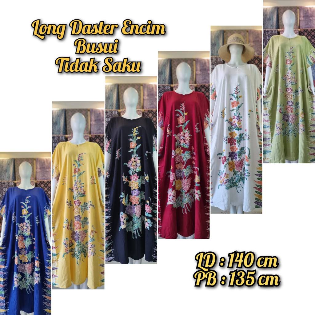Daster encim pekalongan jumbo daster encim premium daster wanita jumbo batik prabaswara