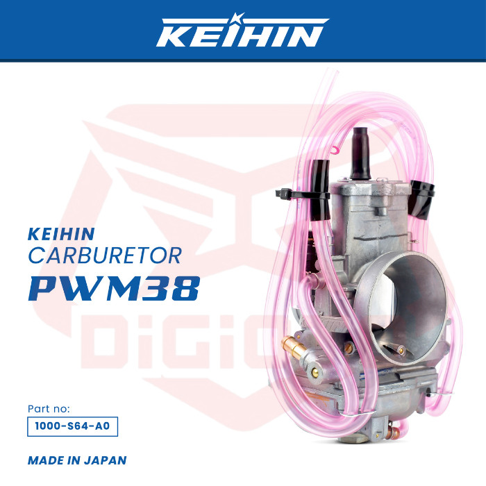 Karburator Keihin Ex Sudco PWM 38 PWM38 Original Japan