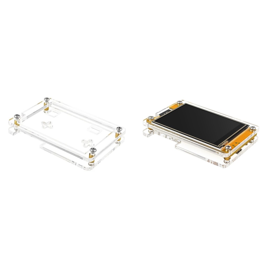 ESP32 Development Board and Acrylic Housing 2.8in TFT Toues Screen Protective Housing Kit WIFI&Bluet