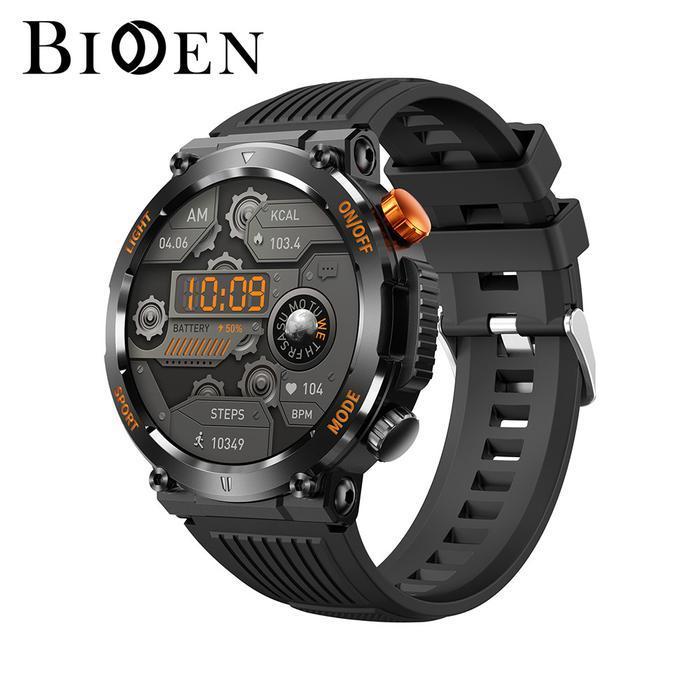 BIDEN Smart Watch Original Jam Tangan Touch Screen Sport Jam Pintar - black