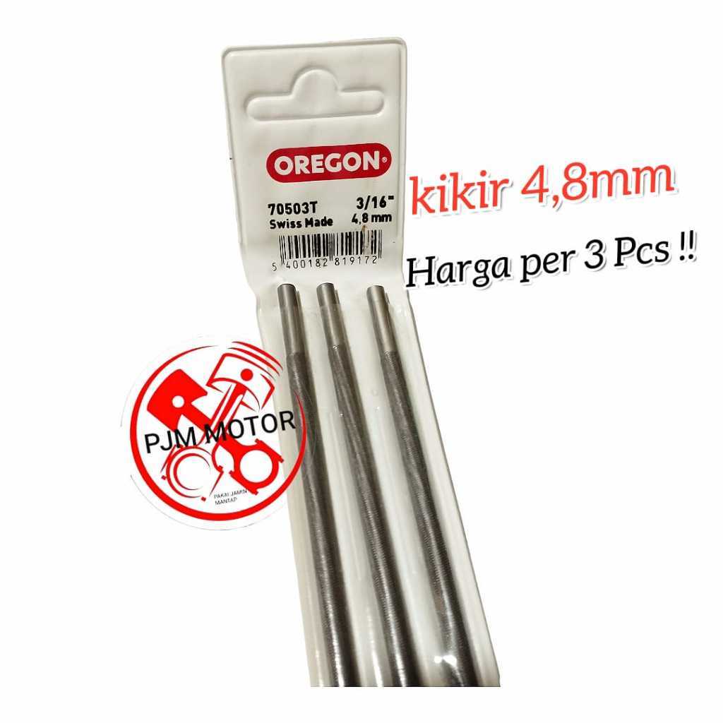 3buah) Promo kikir serbaguna mesin chainsaw senso sinso mini 5200 5500 5800 568 dll 5.5mm 4.8mm
