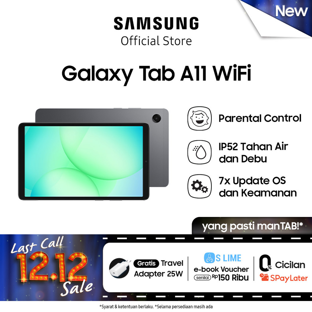 Samsung Galaxy Tab A11 WiFi 4/64GB - Gray