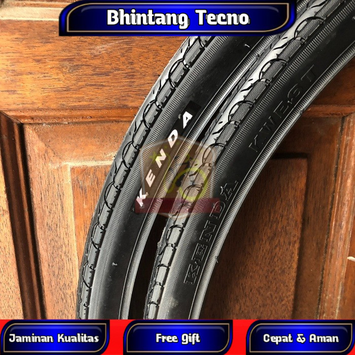 Ban Luar Sepeda 700 x 28c Kenda Kwest Fixie Balap Gravel Hybrid