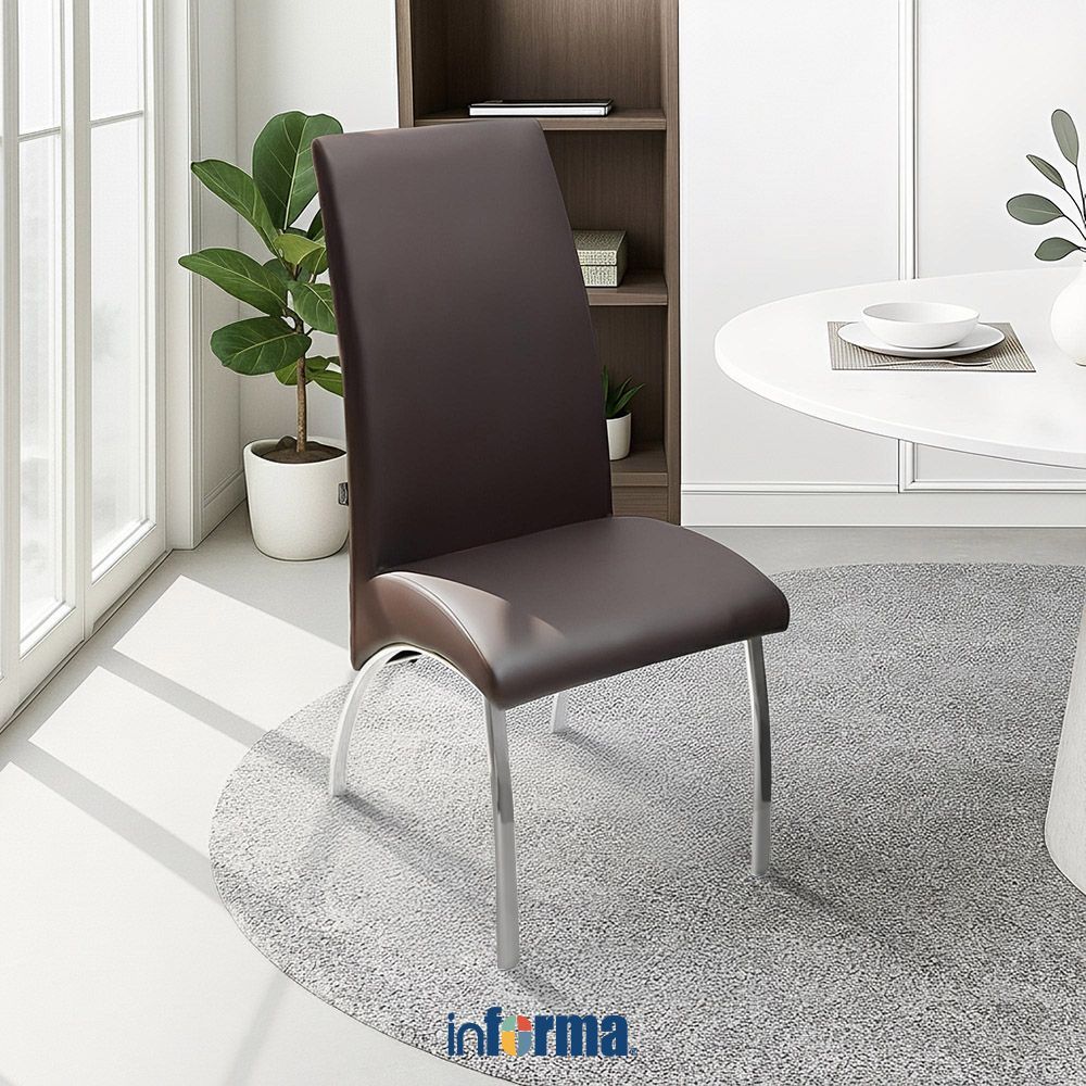 Informa Neo Hobson Kursi Makan Kulit Dining Chair Kursi Duduk Chair Seating Kursi Acara Pesta Kursi 